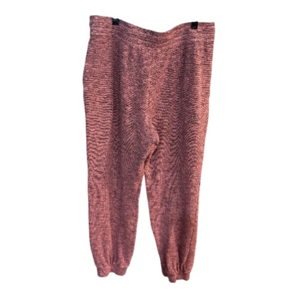 Anthropologie Saturday, Sunday Textured Joggers - pink and black - Picture 3 of 3